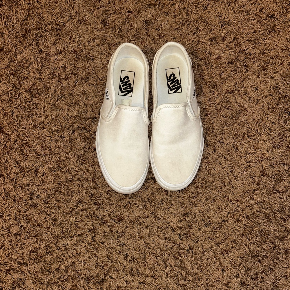 Vans White Sneakers 8